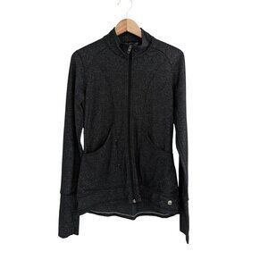 Roots Canada Long Sleeve Full Zip Running Active Track Jacket Size S
